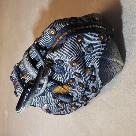 LV BAG SIZE LARGE COLOR BLUE 💙 100% AUTHENTIC USED ITEM - Picture 5 of 11